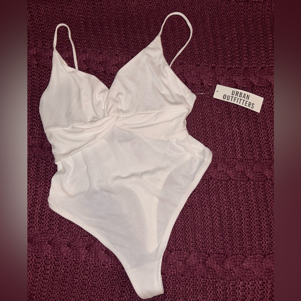 Urban outfitters cream colored body suit